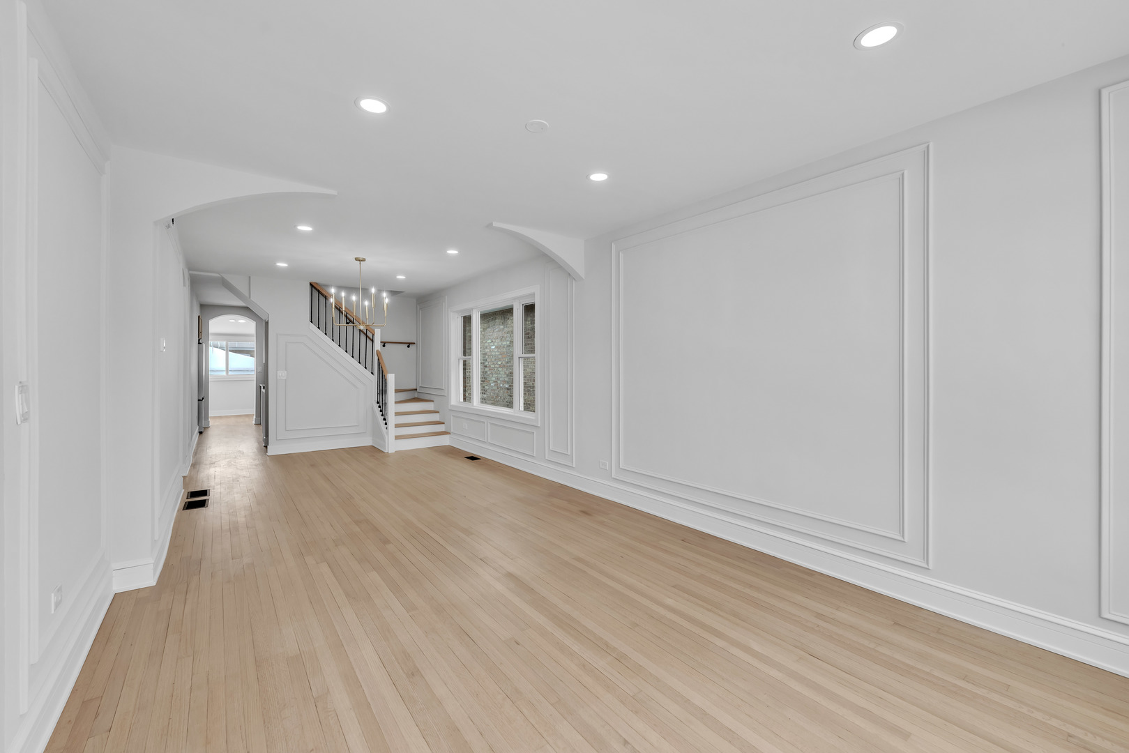 2513 Keystone Avenue North Riverside, IL 60546 - Photo 5 of 32 wooden floor in an empty room with a window