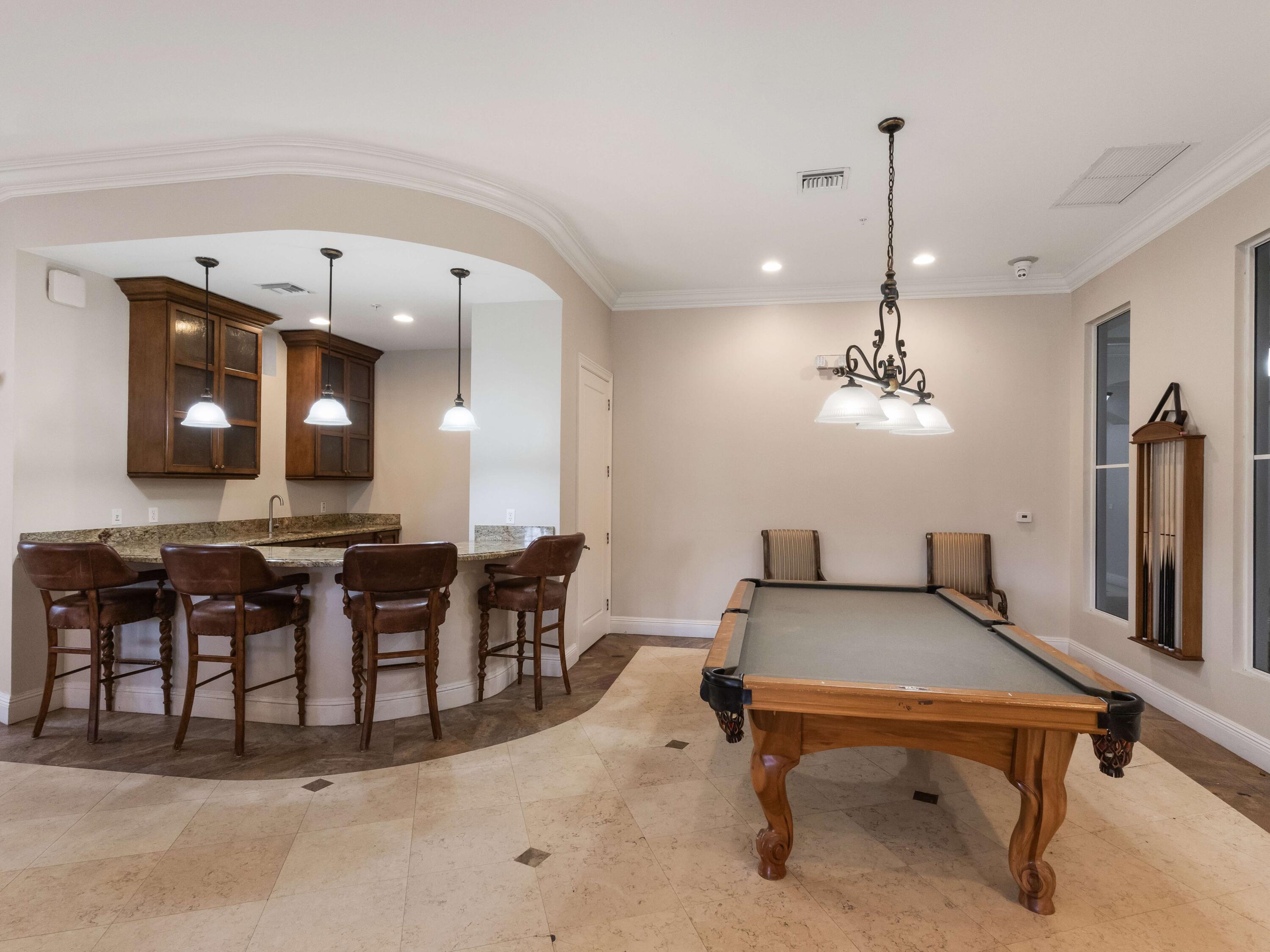 1660 Renaissance Commons Boulevard, Unit 2326 Boynton Beach, FL 33426 - Photo 44 of 57 Clubhouse Billiard Kitchen Bar