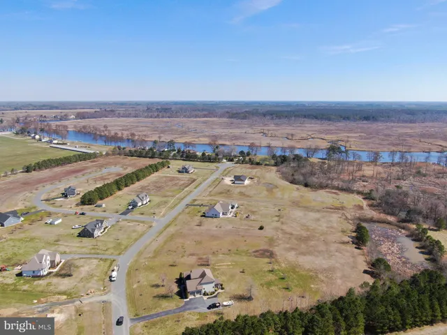 an aerial view of a beach