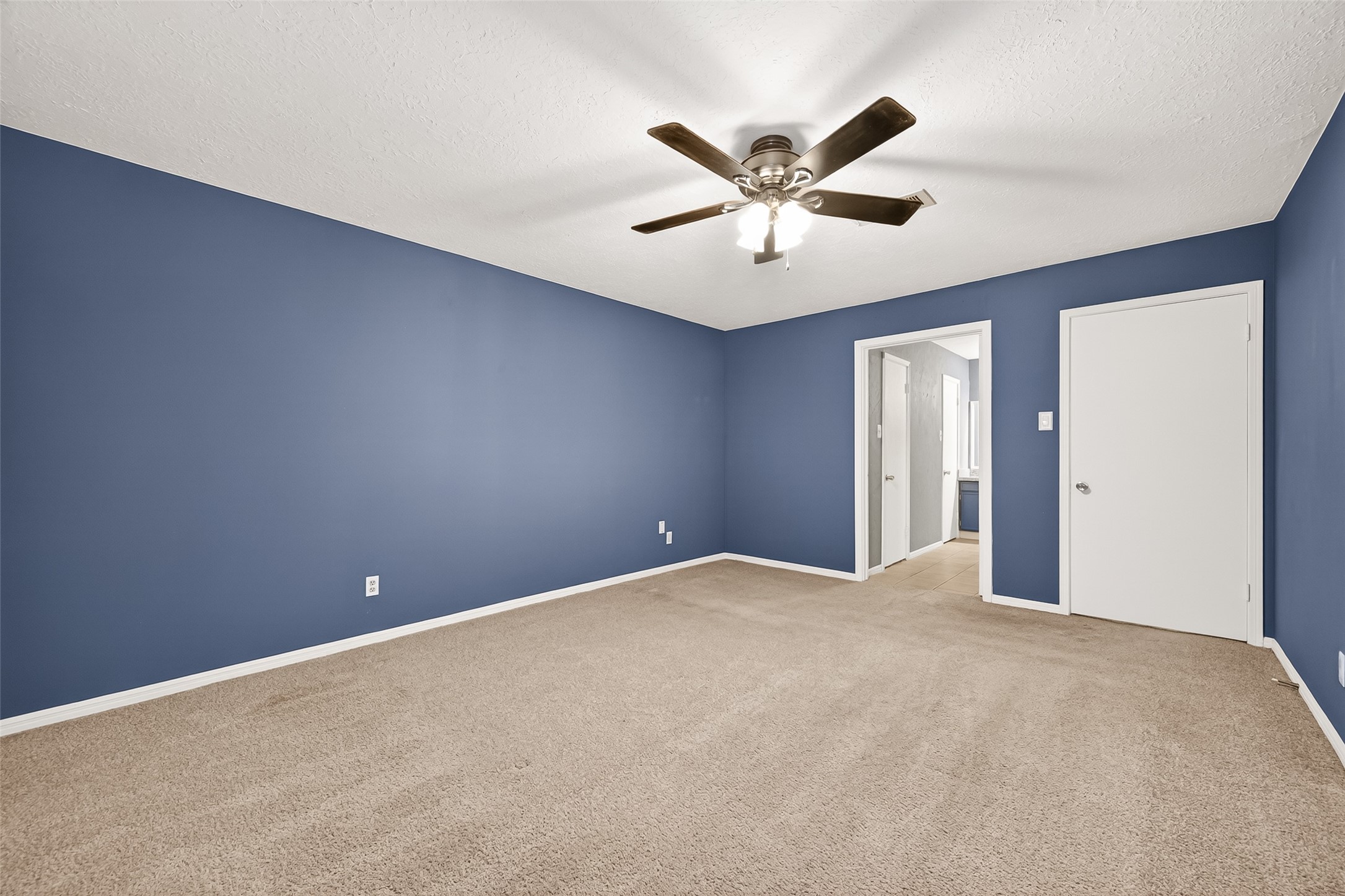 17810 Abby Lane Spring, TX 77379 - Photo 25 of 50 Primary Bedroom looking into bathroom