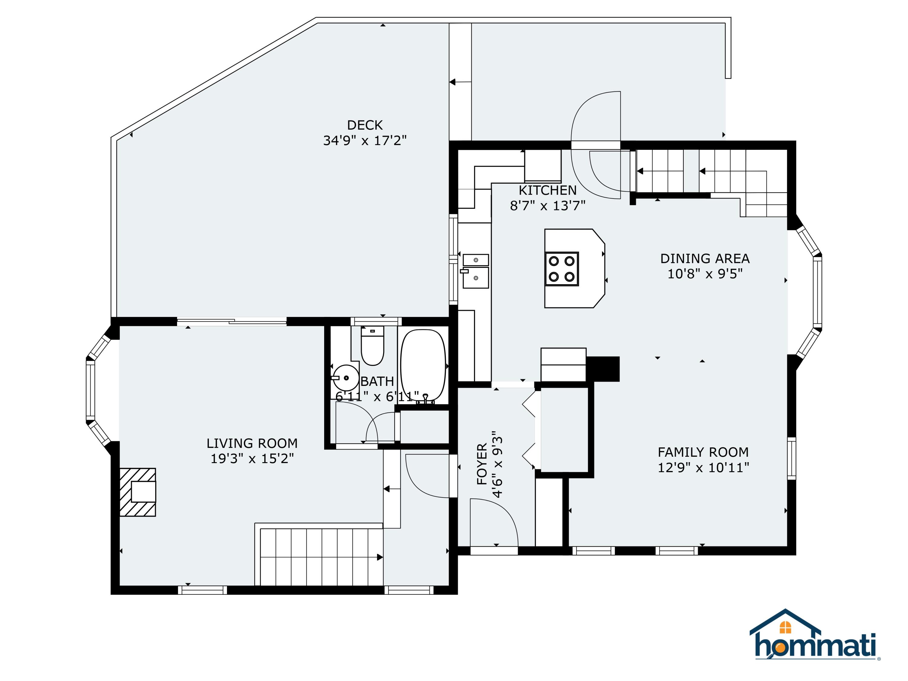 216 Range Road Cumberland Center, ME 04021 - Photo 41 of 42 216 Range Rd 1st Floor Plan