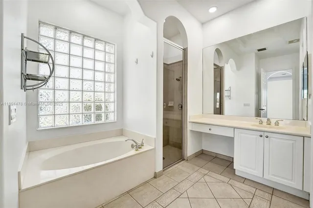 a view of swimming pool from balcony