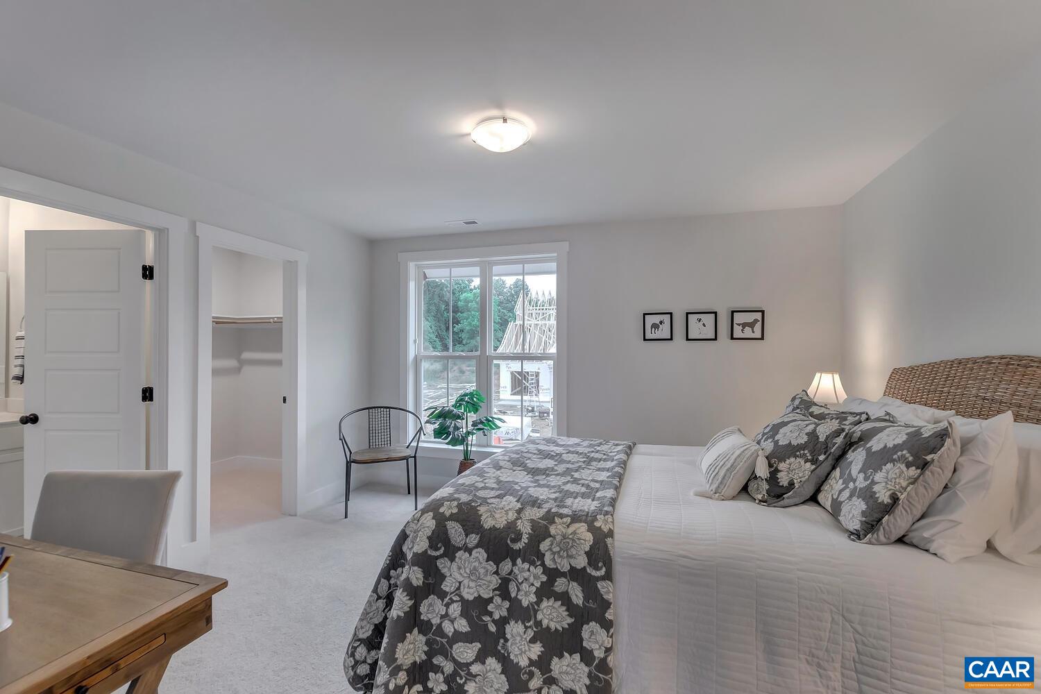 2 Jarmans Gap Road, Unit LOT 2 JARMANS GAP Crozet, VA 22932 - Photo 17 of 33 a bedroom with a bed and glass window