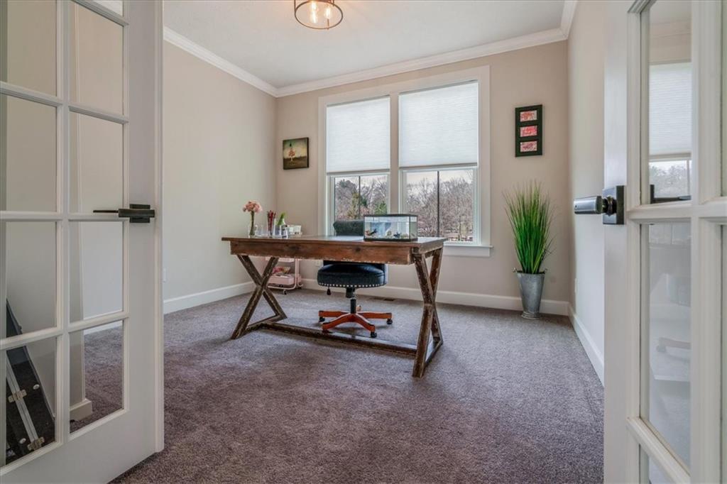 348 Juniper Way Canonsburg, PA 15317 - Photo 13 of 25 a workspace with furniture and a window