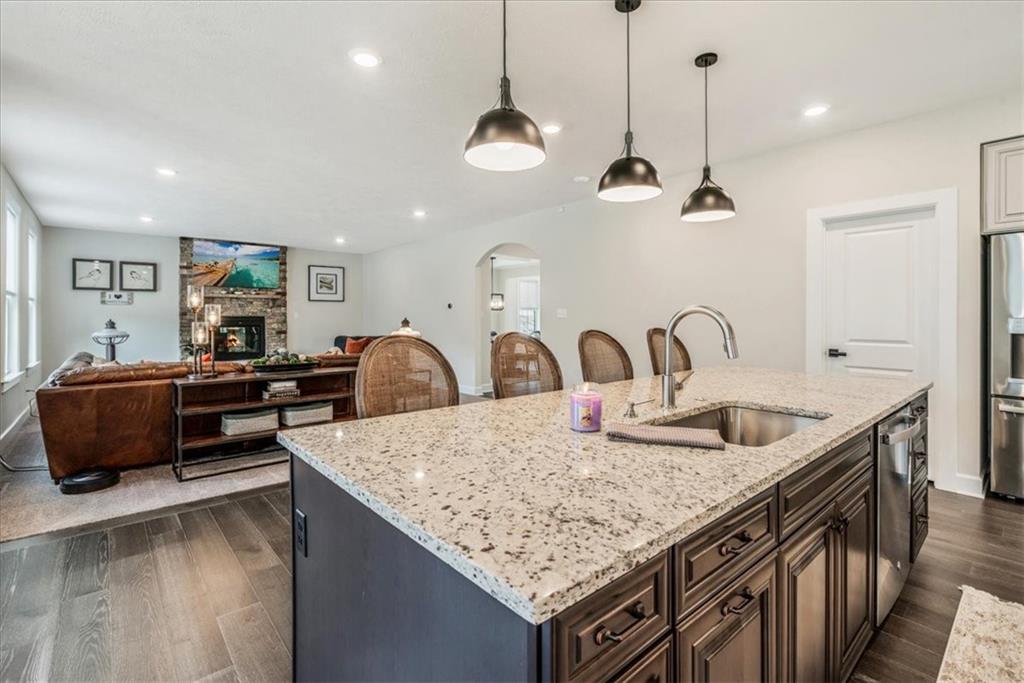 348 Juniper Way Canonsburg, PA 15317 - Photo 7 of 25 a kitchen with counter top space and living room