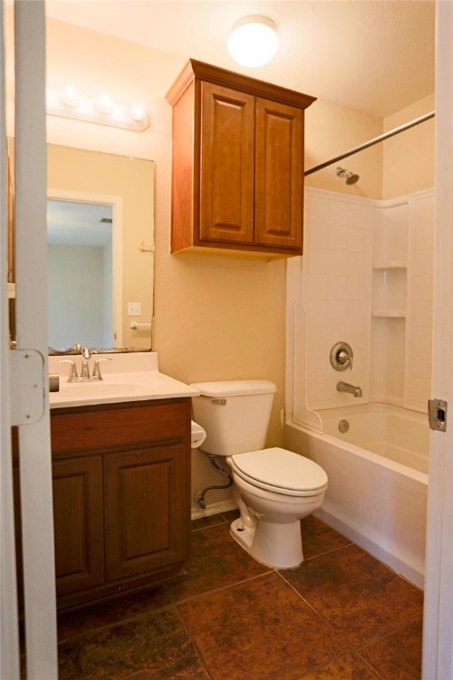 1114 Livermore Street Portland, TX 78374 - Photo 14 of 16 a bathroom with a sink toilet and shower