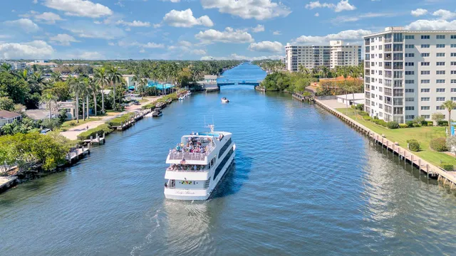 a view of city and ocean