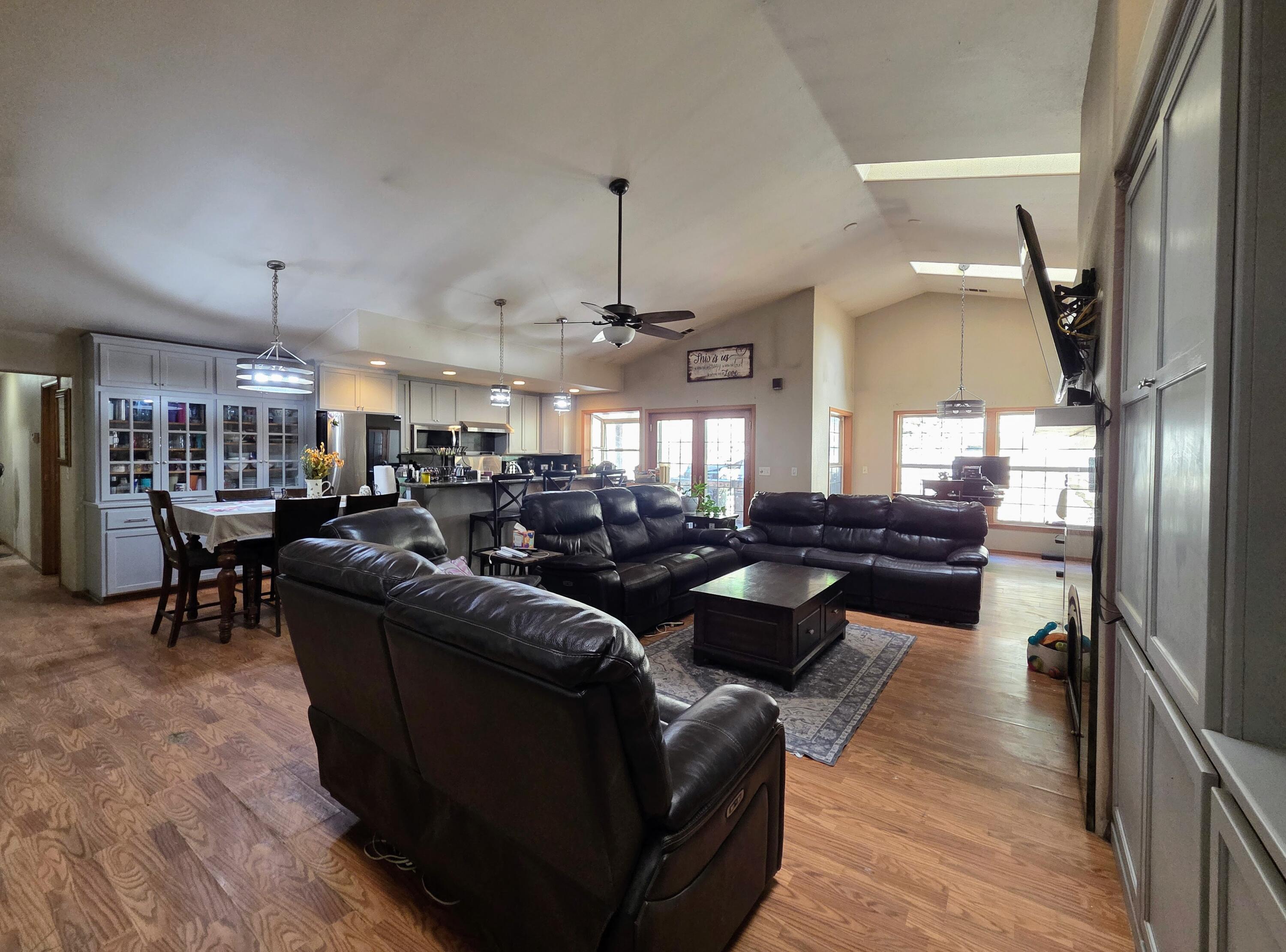 2940 Bear Creek Road Lewiston, CA 96052 - Photo 6 of 21 a living room with lots of furniture and a large window