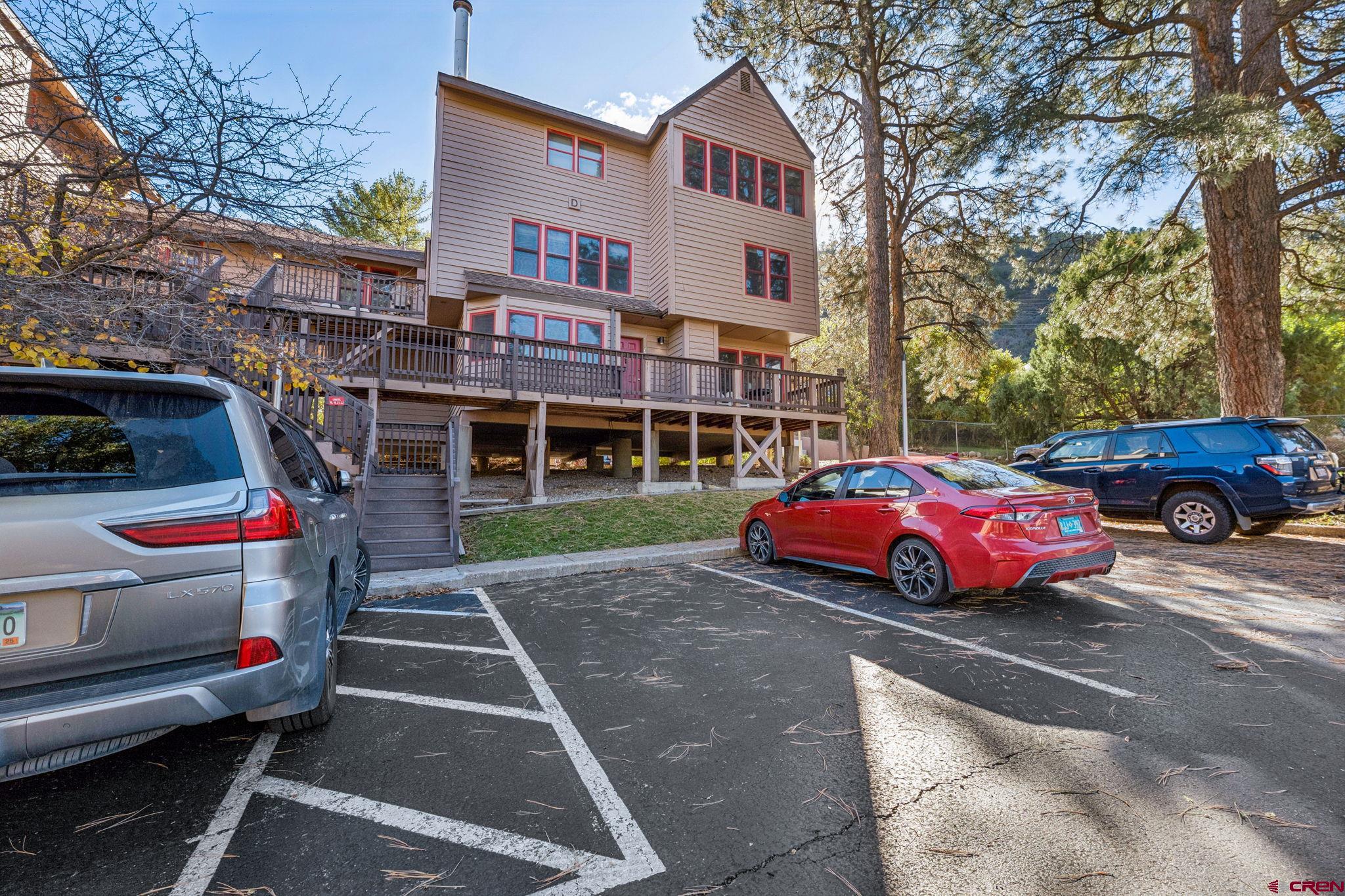 6 Ferringway Circle, Unit 18 Durango, CO 81301 - Photo 28 of 39 a front view of a house with parking space