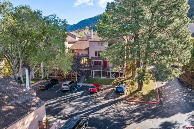 a view of a street with of a house