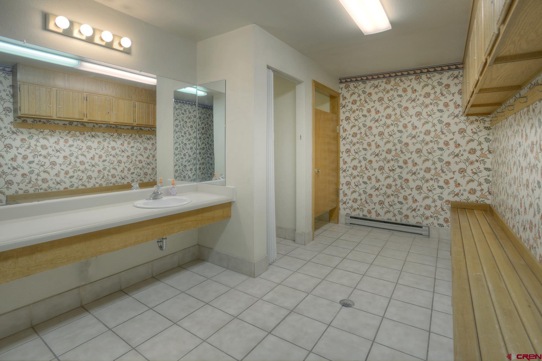 6 Ferringway Circle, Unit 18 Durango, CO 81301 - Photo 35 of 39 a bathroom with a sink a toilet and mirror