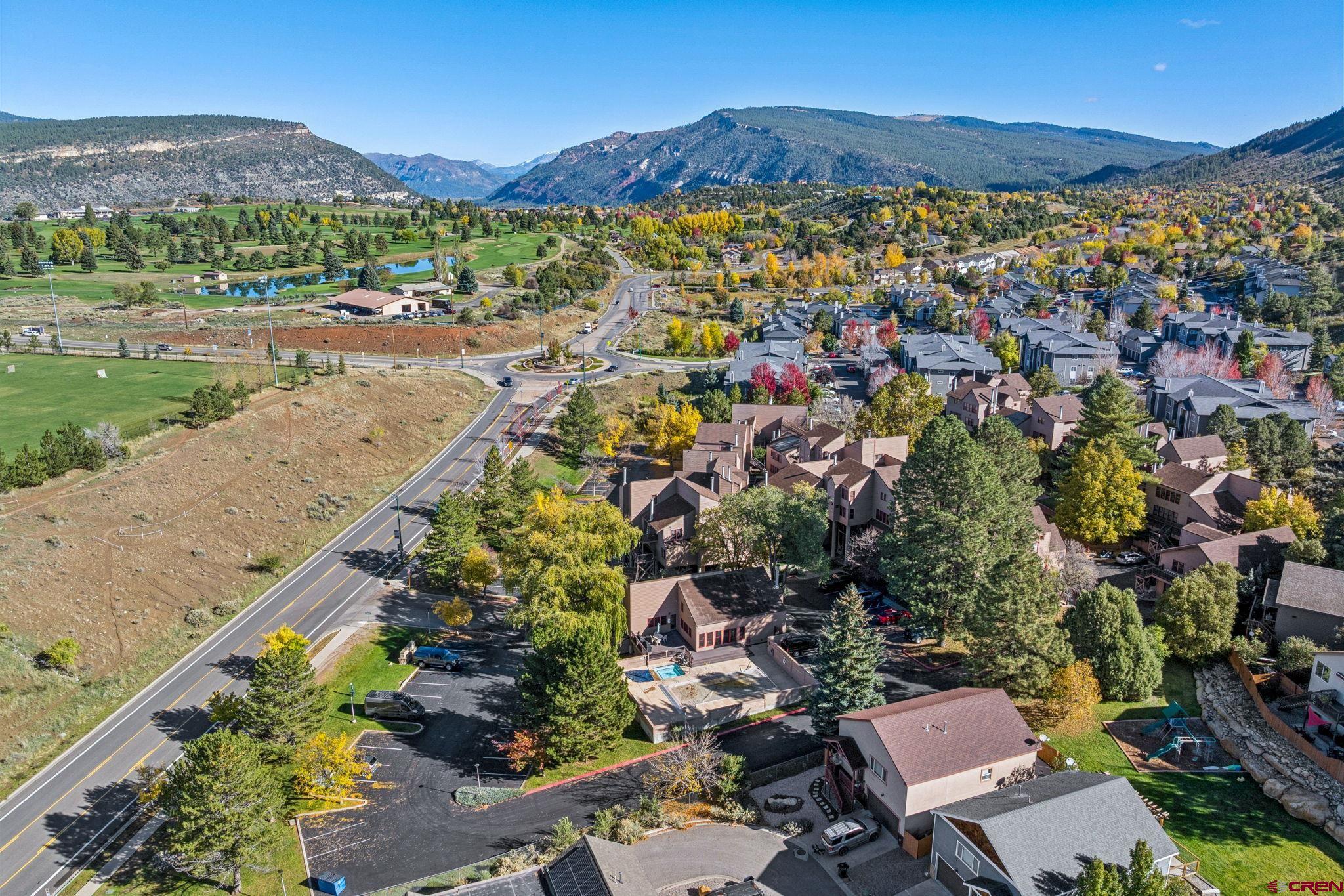 6 Ferringway Circle, Unit 18 Durango, CO 81301 - Photo 39 of 39 a view of a city with a lake
