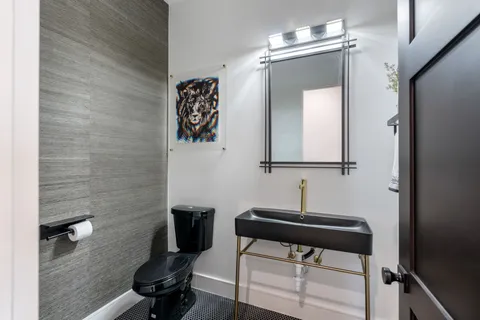 a very nice looking room with a large window