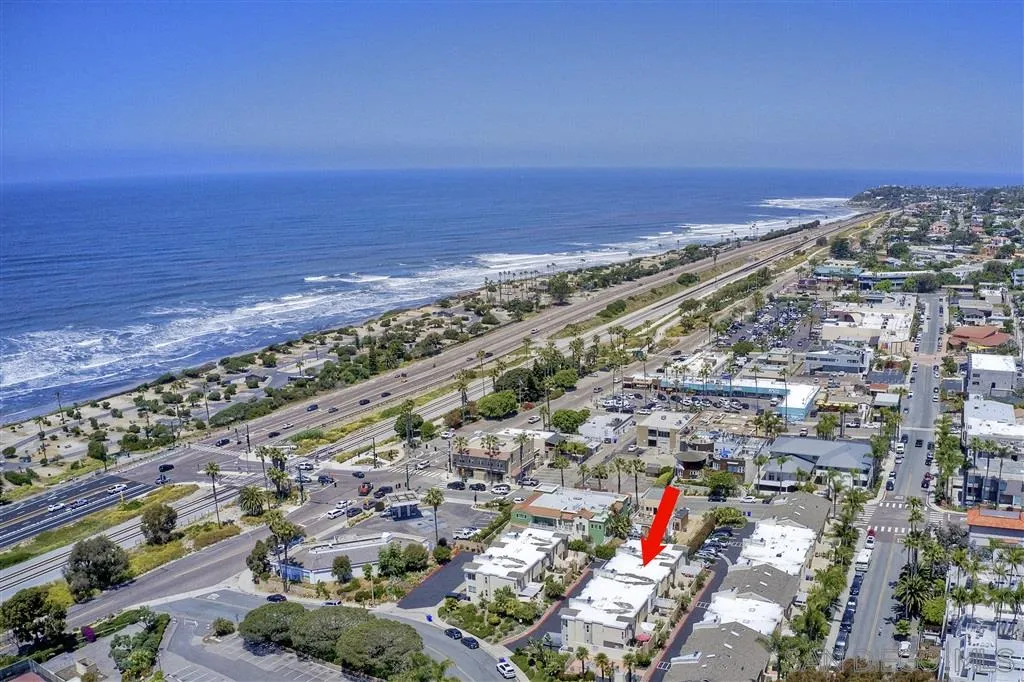 2130 Orinda Drive, Unit E Cardiff, CA 92007 - Photo 2 of 24 an aerial view of beach and ocean