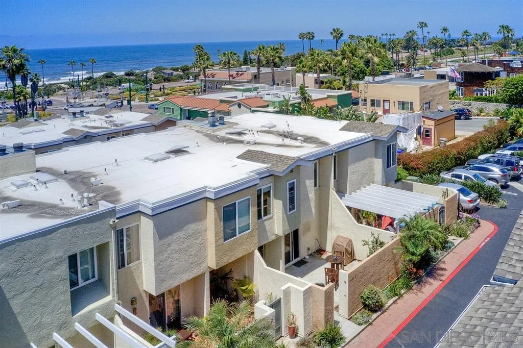 2130 Orinda Drive, Unit E Cardiff, CA 92007 - Photo 24 of 24 an aerial view of residential houses with outdoor space