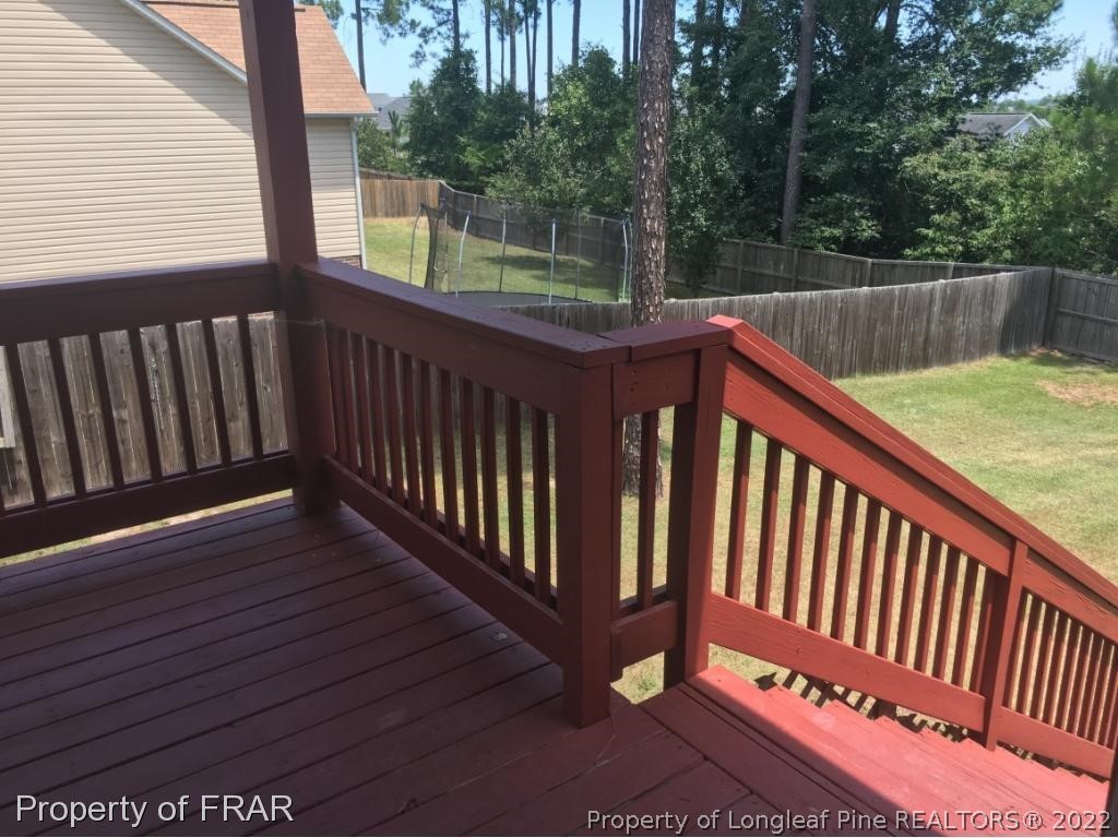 154 Chesapeake Road Cameron, NC 28326 - Photo 25 of 29 a view of balcony with wooden floor