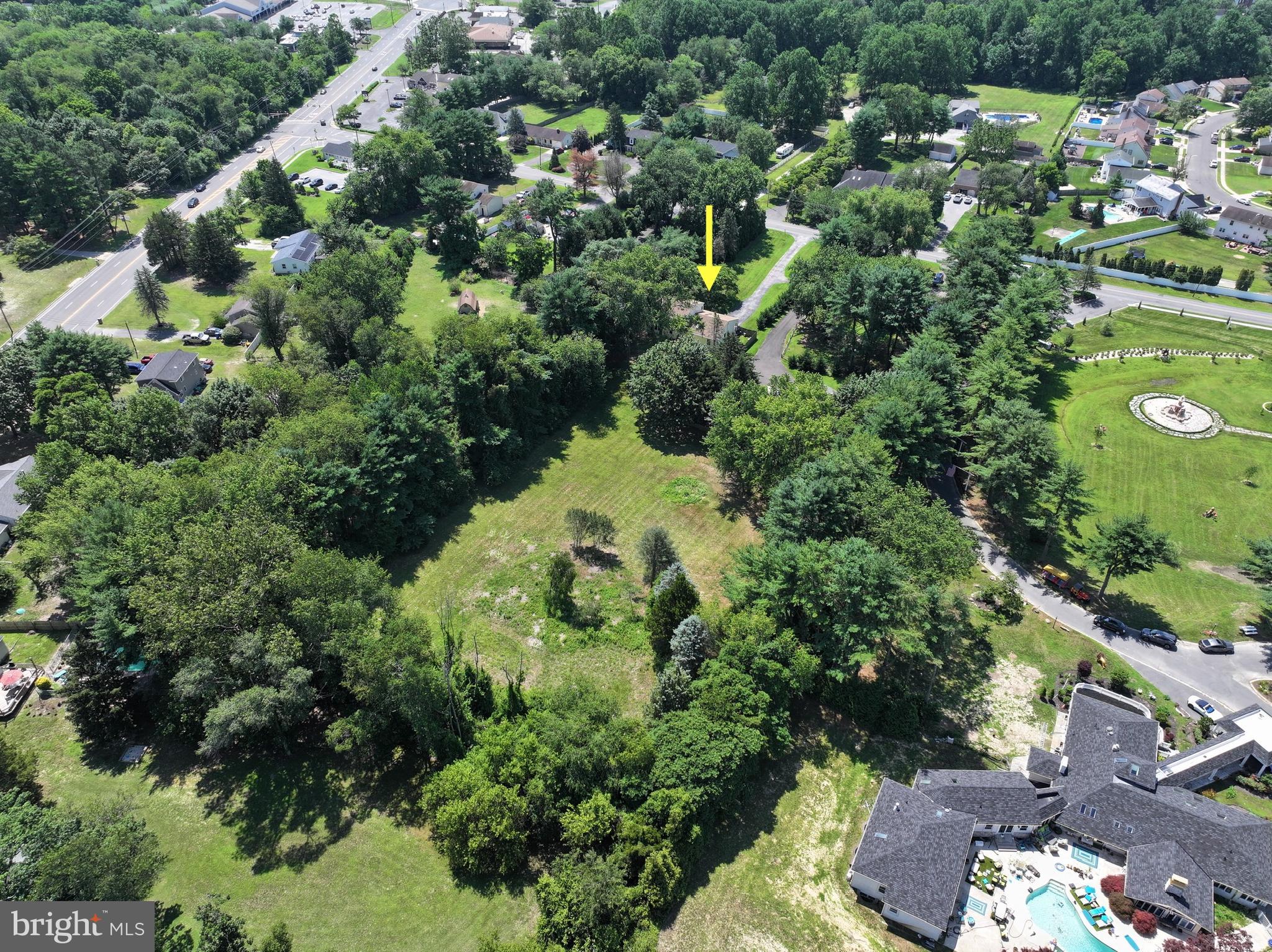 114 Salina Road Sewell, NJ 08080 - Photo 85 of 86 an aerial view of residential house with outdoor space and trees all around