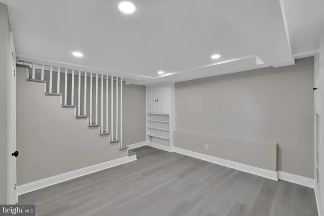 a view of entryway with stairs