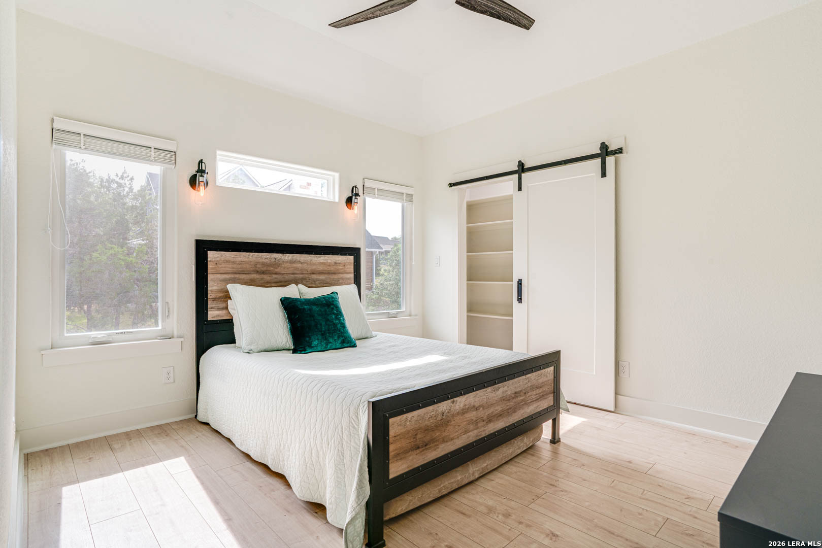 316 Prairie Tea Lane Spring Branch, TX 78070 - Photo 3 of 38 a bedroom with a bed and a window