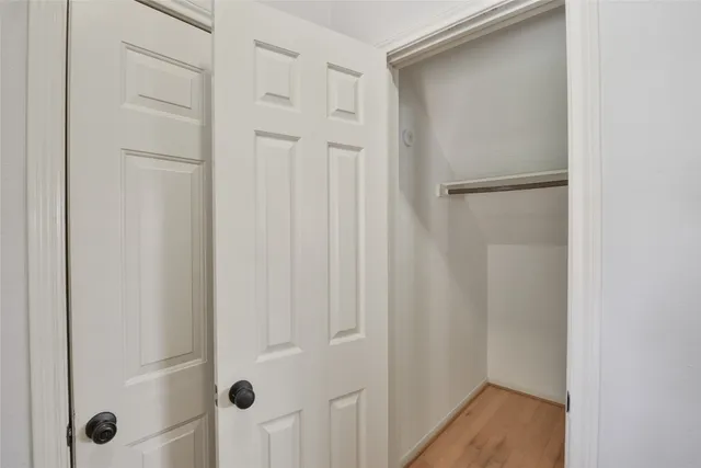 a view of a small space