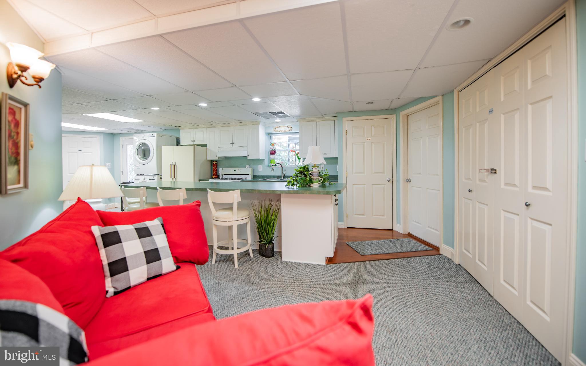 75 Pocahontas Trail Lock Haven, PA 17745 - Photo 24 of 49 a living room with furniture and kitchen view
