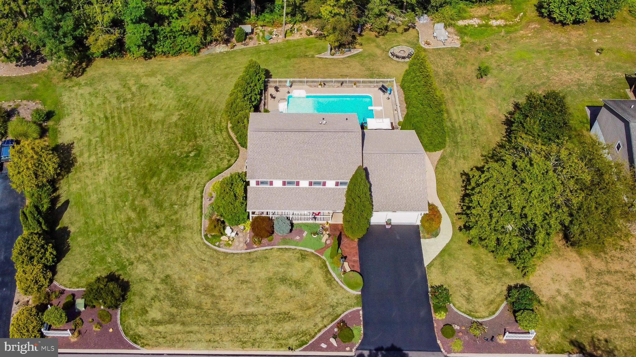 75 Pocahontas Trail Lock Haven, PA 17745 - Photo 33 of 49 an aerial view of residential house with pool and yard