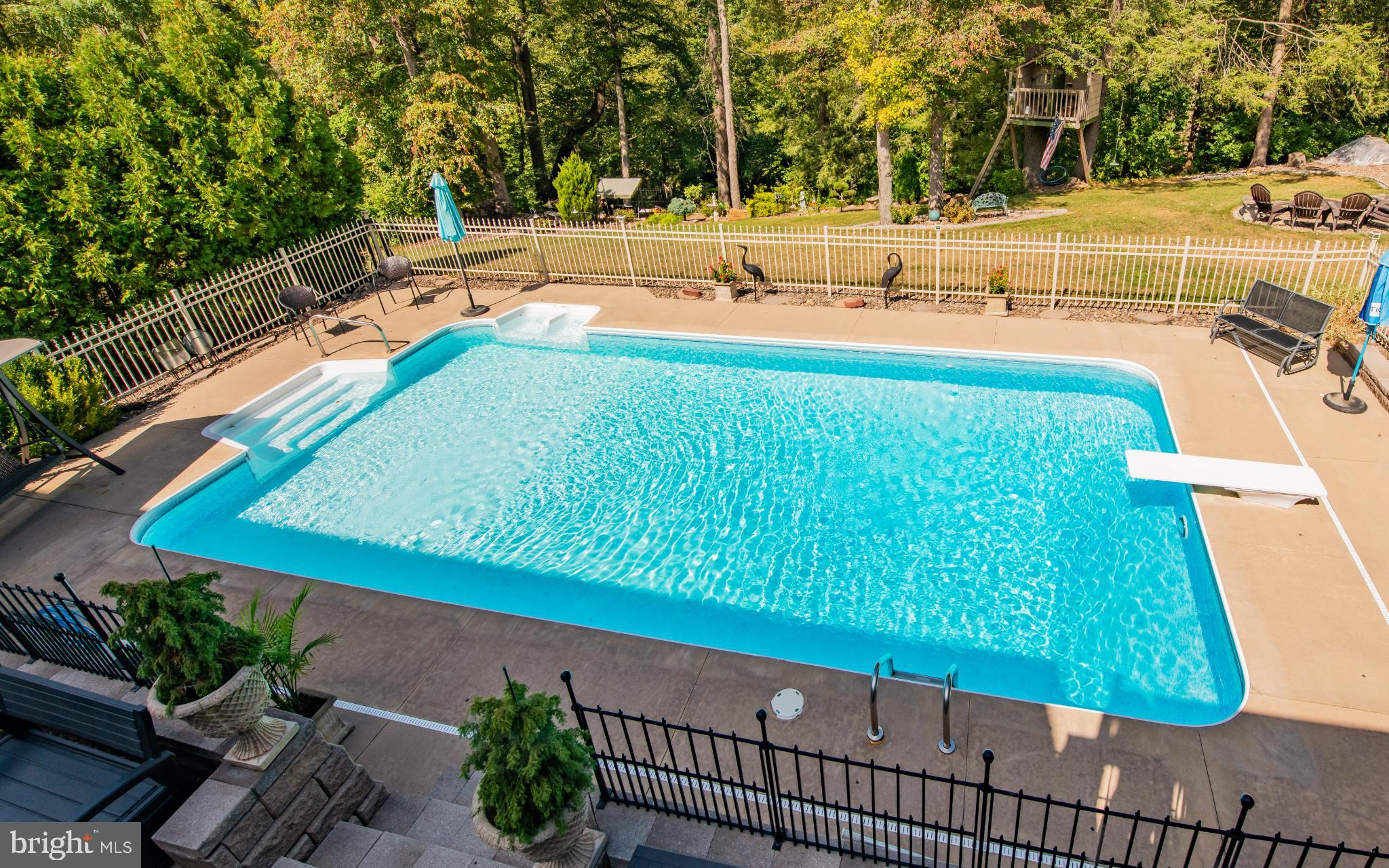 75 Pocahontas Trail Lock Haven, PA 17745 - Photo 37 of 49 a view of a swimming pool with a patio and a yard