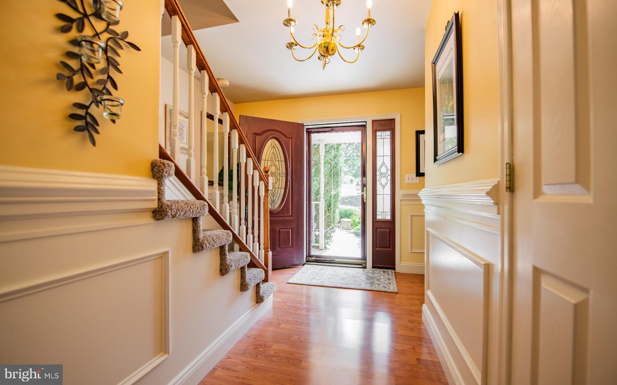 75 Pocahontas Trail Lock Haven, PA 17745 - Photo 6 of 49 a view of entryway with stairs and wooden floor