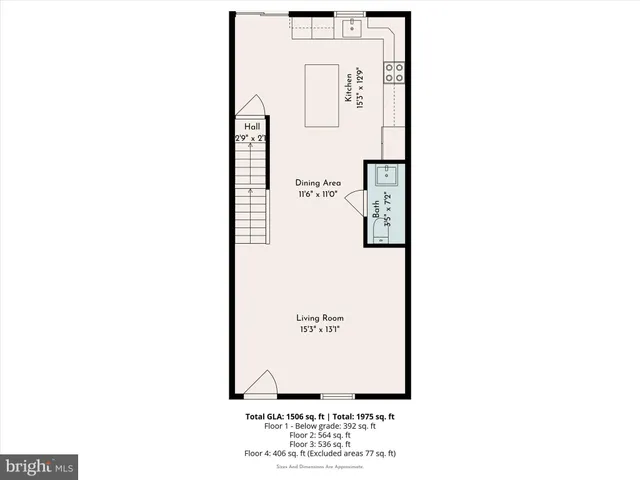 a picture of a bench in front of a wall