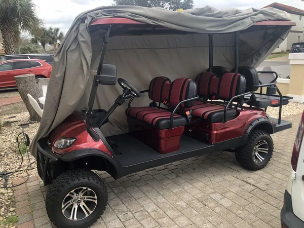 a view of car parked in garage