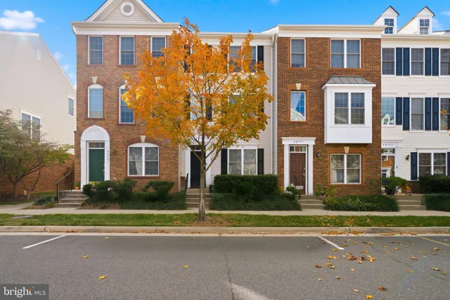 a front view of a building