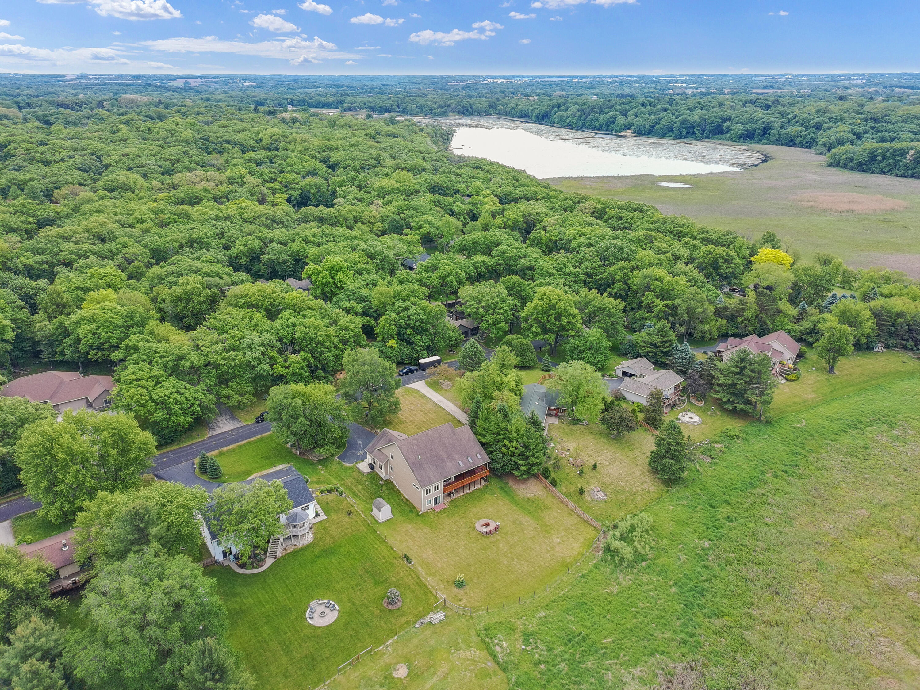 W5574 Briarwood Road La Grange, WI 53121 - Photo 41 of 45 Aerial (5)