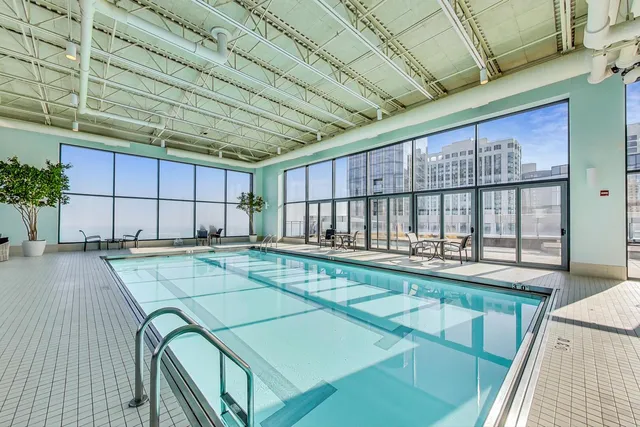 a view of a swimming pool