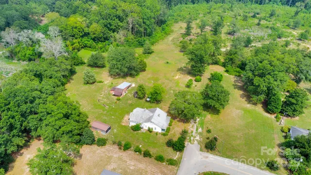 a view of a house with potted plants