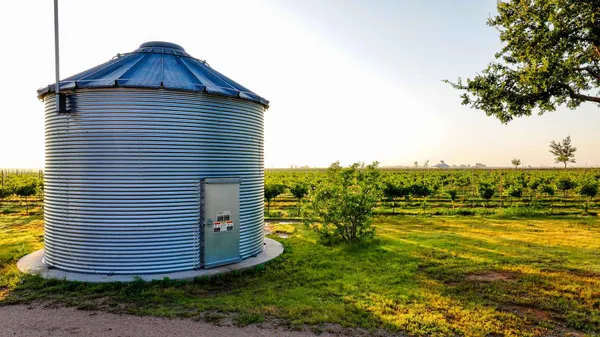 a view of a terrace with a garden