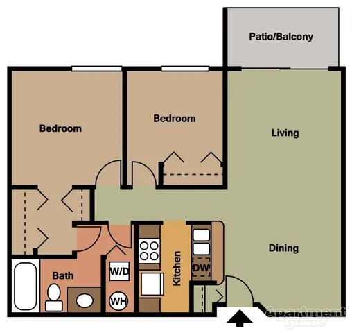 $1,850 | 75 Kristin Circle, Unit 408, Schaumburg, IL 60195