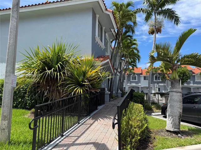 a car parked in front of a building