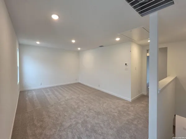 a view of empty room