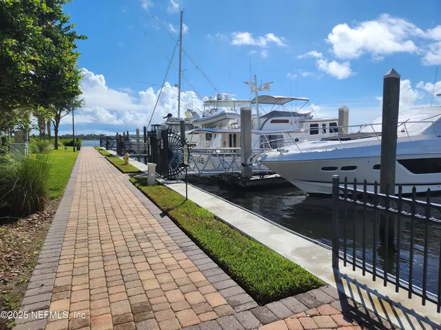 a view of swimming pool with a yard