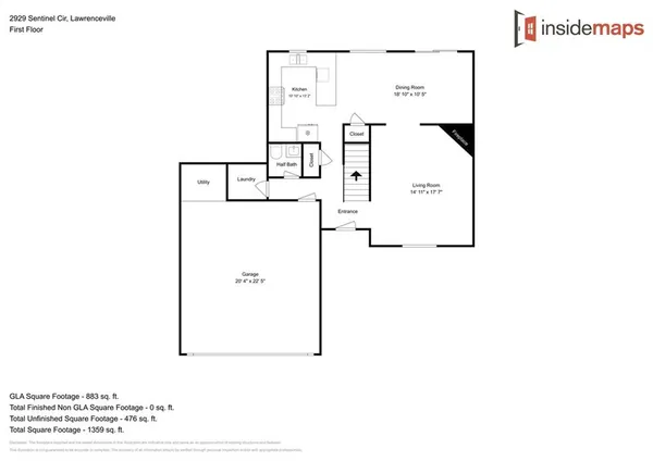 $2,225 | 2929 Sentinel Circle, Lawrenceville, GA 30043