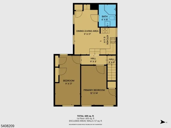 $2,100 | 20 Park Avenue, Unit B, Flemington, NJ 08822