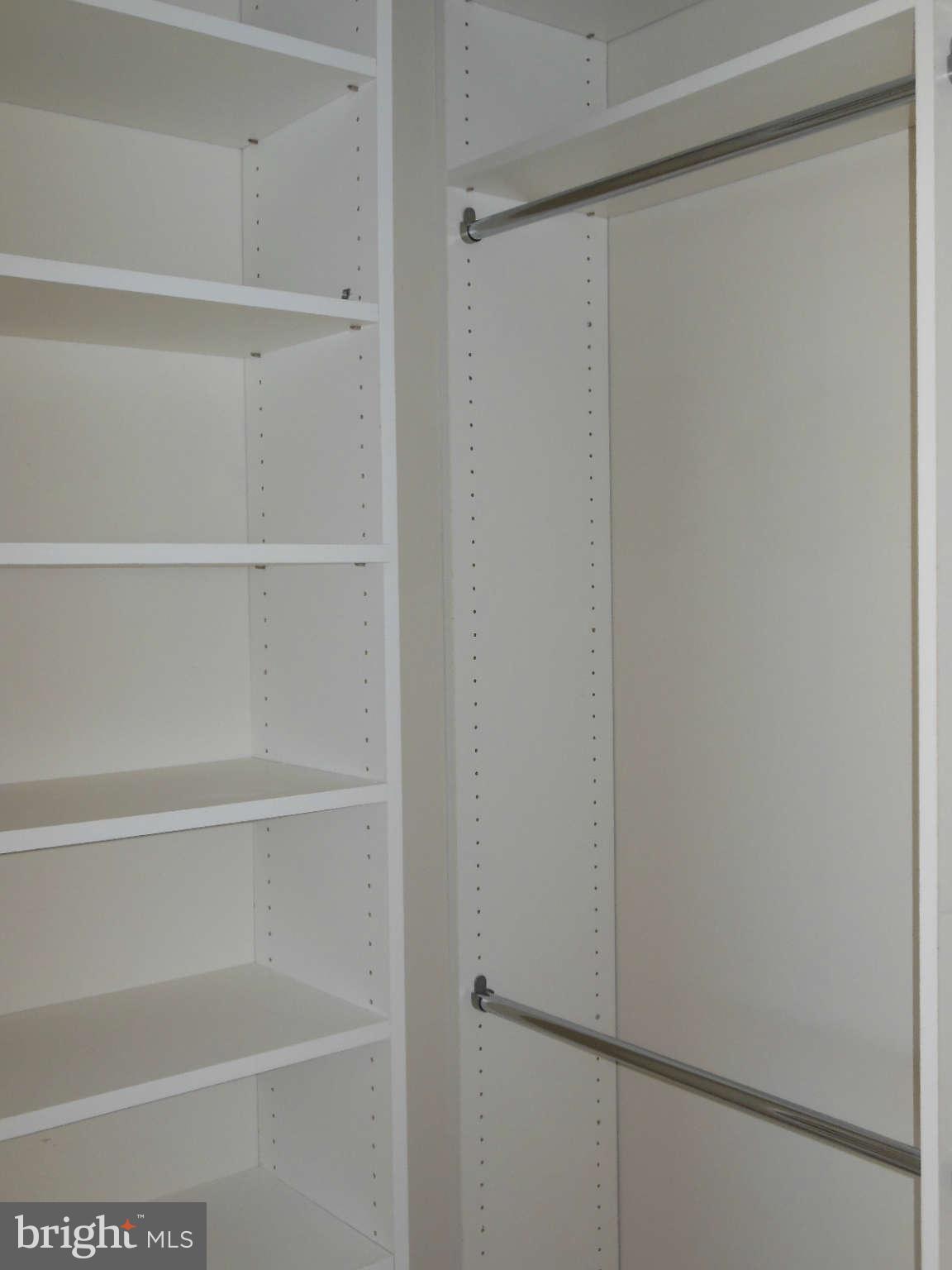 11710 Old Georgetown Road, Unit 1001 Rockville, MD 20852 - Photo 16 of 21 Bedroom 2 of 2 walk in closet & custom shelving