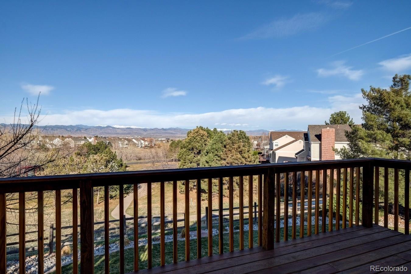 8927 Mountain Laurel Way Highlands Ranch, CO 80126 - Photo 21 of 35 a city view from a balcony