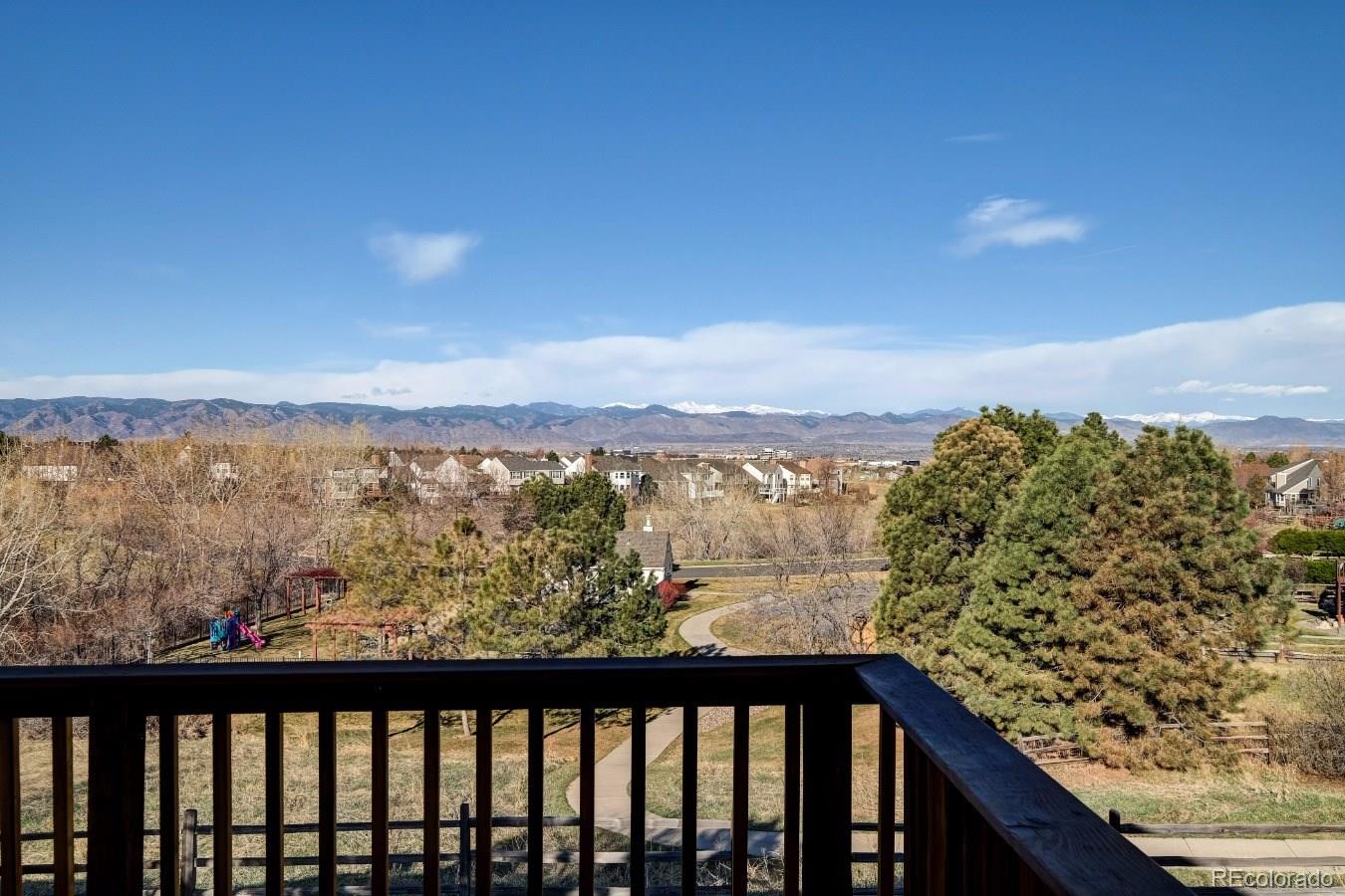 8927 Mountain Laurel Way Highlands Ranch, CO 80126 - Photo 22 of 35 a view of a city skyline from a balcony