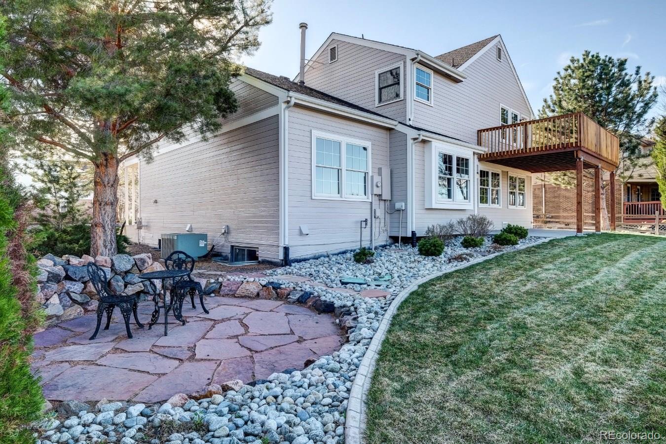 8927 Mountain Laurel Way Highlands Ranch, CO 80126 - Photo 30 of 35 a view of a house with backyard and sitting area