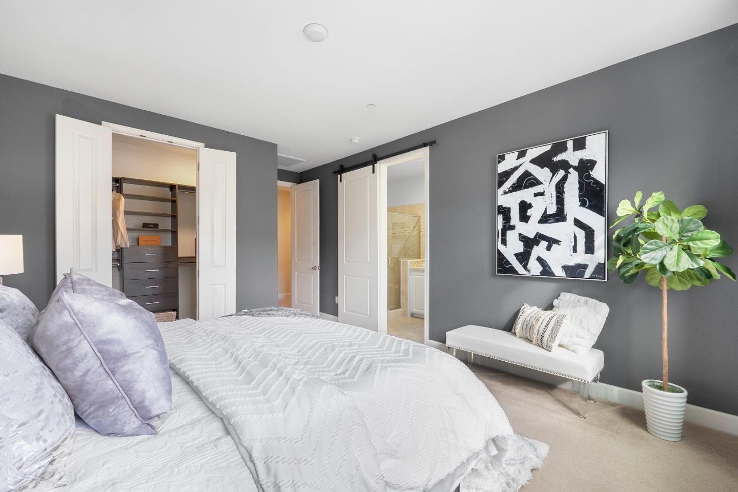 79 Braxton Terrace Campbell, CA 95008 - Photo 16 of 36 a bedroom with a bed and a window