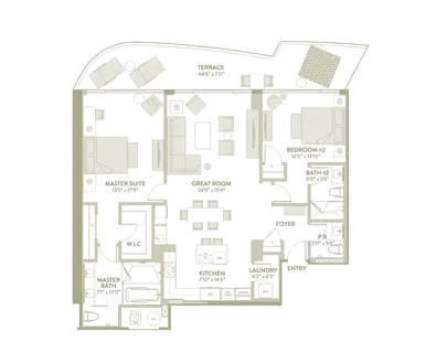 $1,975,000 | 3100 North Ocean Drive, Unit H1105, Singer Island, FL 33404