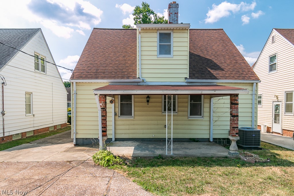4210 Redfern Road Parma, OH 44134 - Photo 41 of 46 Back of house featuring central air condition unit and a patio area