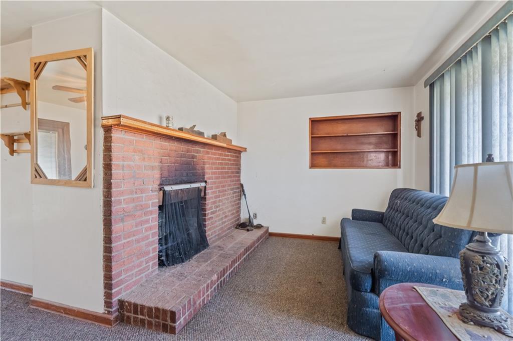884 Linden Road Eighty Four, PA 15330 - Photo 20 of 47 Brick fireplace...