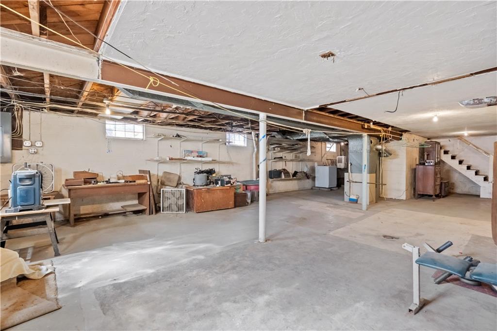 884 Linden Road Eighty Four, PA 15330 - Photo 27 of 47 So much potential and already has plumbing for a bathroom...